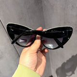 Trendy punk glasses retro