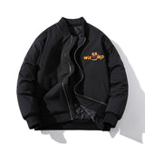 Men Vintage Jackets Autumn and Winter Padded Jacket Embroidered Baseball Suit Padded Suit Flight Suit