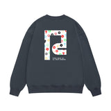 Purple Brand Sweatshirt Loose Crew Neck Sweater