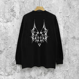 Purple Brand Long Sleeve T-Shirt Fashion Loose Long Sleeve Top