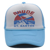 Rhude Hat Retro Outdoor Shade Baseball Net Cap
