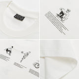 Men's T-Shirts Cotton Short-Sleeved T-shirt Men's Summer Couple Loose All-Matching