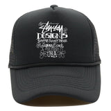 Stussy Hat Sun Cap Summer Print Baseball Cap Casual Sun Cap Outdoor