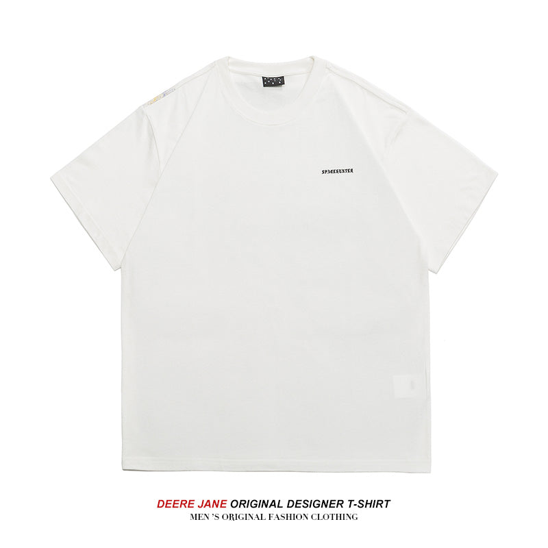 Men's T-Shirts Casual Short-Sleeved T-shirt Men's Summer Loose All-Matching