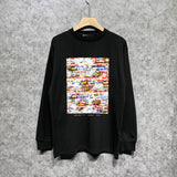 Purple Brand Long Sleeve T-Shirt Fashion Loose Long Sleeve Top