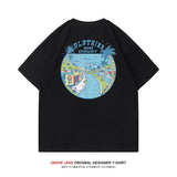 Men's T-Shirts Short-Sleeved T-shirt Men's Summer Loose