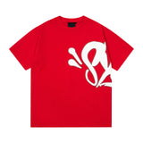 Synaworld T Shirts central cee Short Sleeve Classic Letter Print Loose Casual T-Shirt