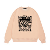 Purple Brand Sweatshirt Loose Crew Neck Sweater