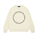 Purple Brand Sweatshirt Loose Crew Neck Sweater