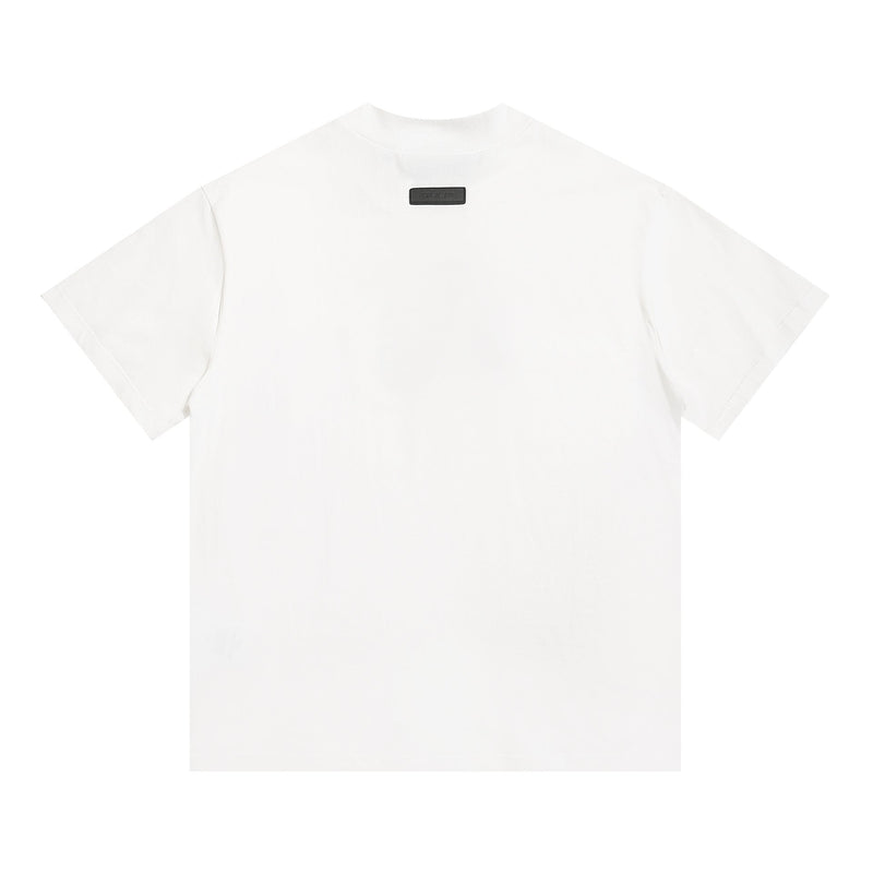 Fog Essentials T Shirts Spring/Summer Letter Print Pattern Crew Neck Short Sleeves