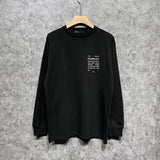 Purple Brand Long Sleeve T-Shirt Fashion Loose Long Sleeve Top