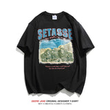 Men T-Shirts Short-Sleeved T-shirt Men's Summer Couple Loose Casual