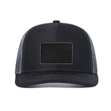 Trendy flat brimmed hat breathable sunshade