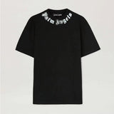 Palm Angels T Shirts Scarf Print Short Sleeve T-Shirt
