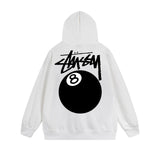 Stussy Hoodie Zip Cardigan Hooded Sweater