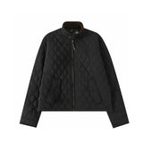 Ralph Lauren Coat RL Ralph Lauren, rhombus plaid stand-up neck cotton jacket jacket
