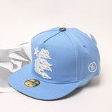 HS Hat Flat brim Embroidery Casual Versatile Trend