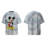 Unisex T-Shirts Mickey Pattern Cotton Loose T-Shirt