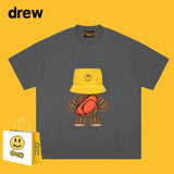 Drew T Shirts Teddy Bear Smiley Printed T-shirt