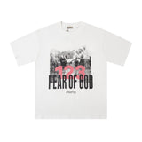 Fog Essentials T Shirts Spring/Summer FOG Joint Crew Neck Short Sleeves
