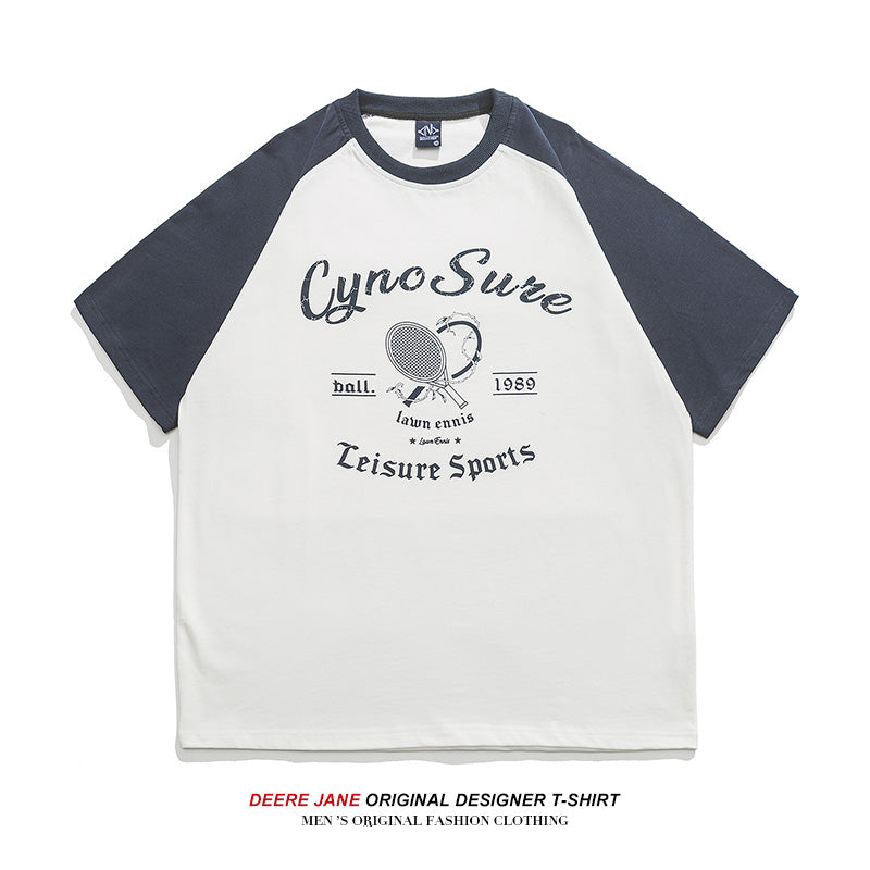 Men T-Shirts Summer Short-Sleeved T-shirt Men Loose Casual Half Sleeves