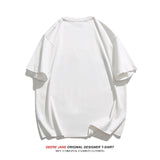 Men's T-Shirts Summer Short-Sleeved T-shirt Men's Loose Pure All-Match Casual