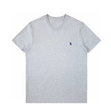 Ralph Lauren T Shirts Embroidered V-Neck Top