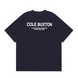 Cole Buxton T Shirts Short Sleeve T-Shirt Casual