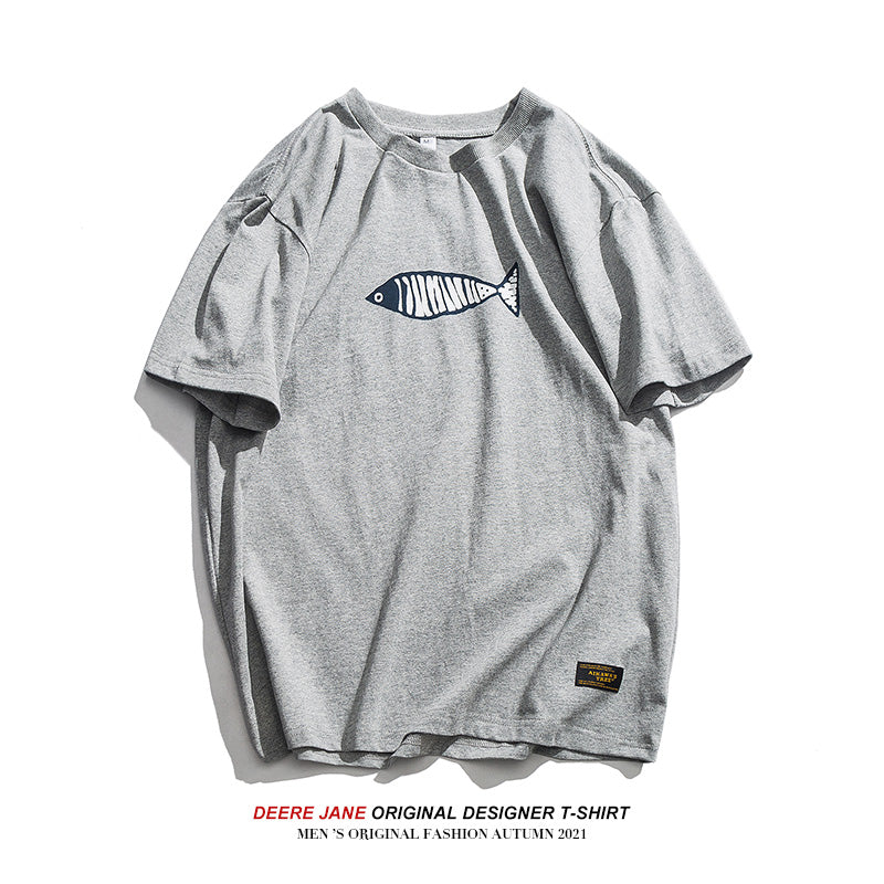 Men's T-Shirts Short-Sleeved T-shirt Men's Summer