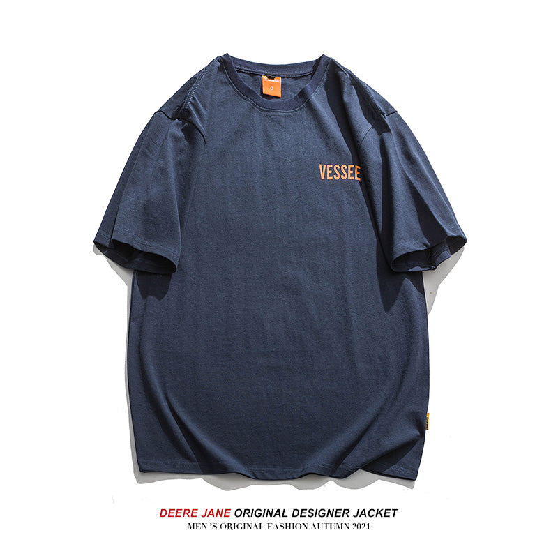 Men's T-Shirts Summer Short-Sleeved T-shirt Men's Loose Casual T-shirt