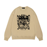 Purple Brand Sweatshirt Loose Crew Neck Sweater
