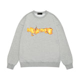 Purple Brand Sweatshirt Loose Crew Neck Sweater
