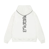 Purple Brand Hoodie Fashion Loose Hooded Sweater