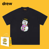 Drew T Shirts T-shirt Snowman Print