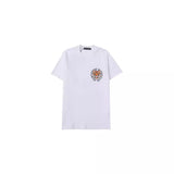 CHH Chrome Heart T Shirts Color Scroll Tiger Head Pattern Short Sleeve T-Shirt