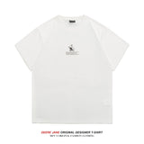 Men's T-Shirts Cotton Short-Sleeved T-shirt Men's Summer Couple Loose All-Matching