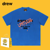 Drew T Shirts Smiley Face Short Sleeve T-shirt