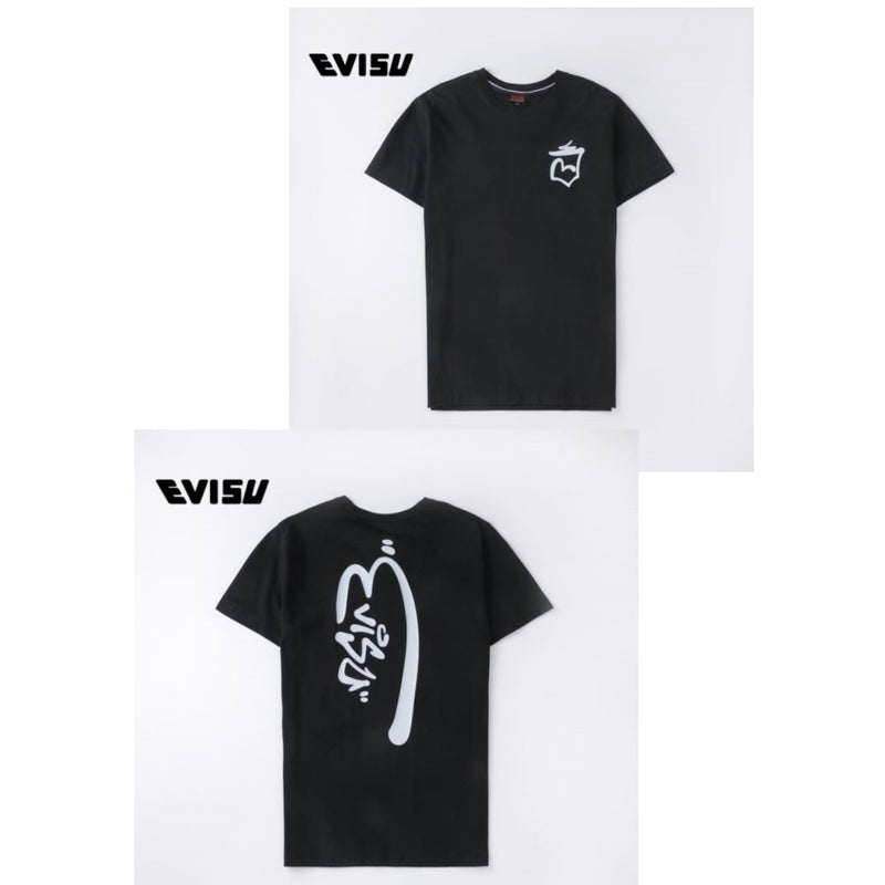 Evisu T Shirts Loose and Versatile Unisex T Shirts