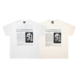 Men Vintage T-Shirts Nirvana Band Kurt Donald Cobain Kurt Cobain Short Sleeves