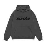 Purple Brand Hoodie Fashion Loose Hooded Sweater