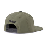 Trendy flat brimmed hat picture rollin army green shade