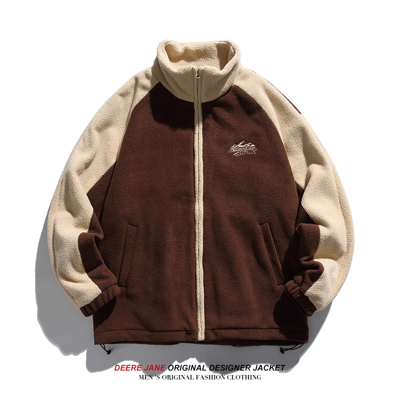 Men Jacket Men's Spring and Autumn Loose Jacket