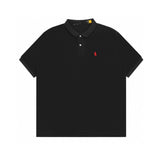 Ralph Lauren POLO shirt RL embroidered lapel POLO loose T-shirt