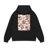Purple Brand Hoodie Fashion Loose Hooded Sweater