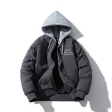 Mens Vintage Jackets vintage jacket baseball jersey cotton jacket couple hooded