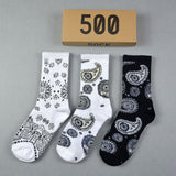 Men socks spring and summer long tube