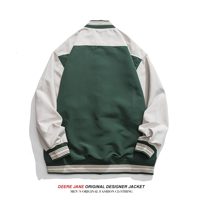 Men Jacket Spring Men's Spring and Autumn Loose All-Matching Casual