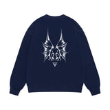 Purple Brand Sweatshirt Loose Crew Neck Sweater
