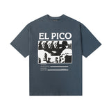 ERD T Shirts Short Sleeve Cartoon Print Loose-Fitting Casual T-shirt