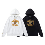 Amiri Hoodie AMI Winged Shoes Letter Pattern Hooded Sweater